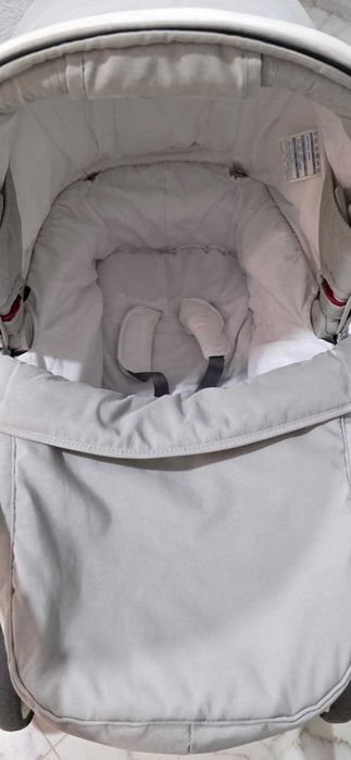 Carrinho de bebé Bebecar iPop EL Trio (alcofa + ovo + cadeira de passeio)