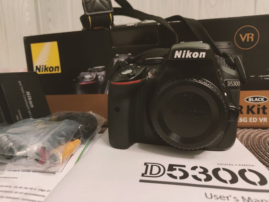 Nikon d5300, lustrzanka cyfrowa