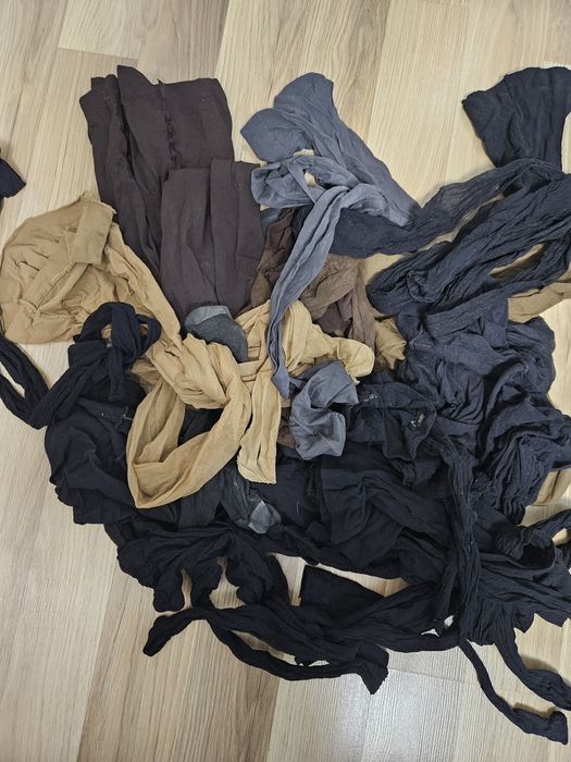 Zestaw: rajstopy cienkie M/L