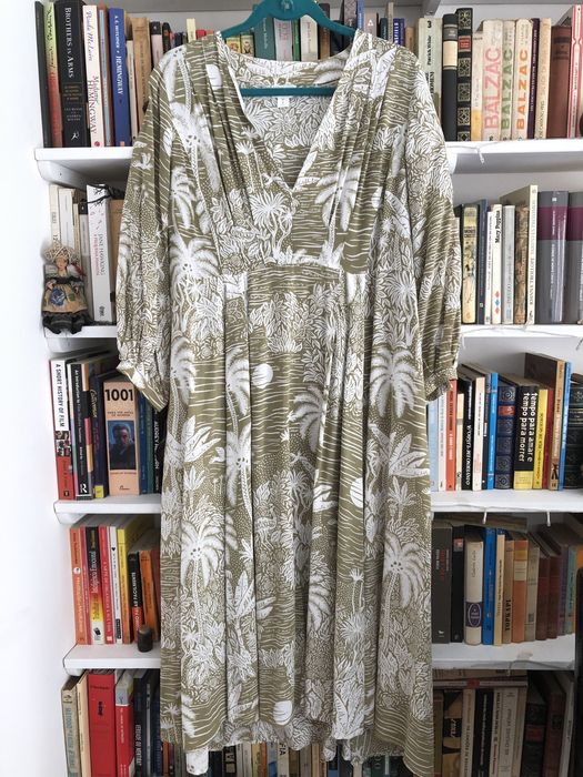 Vestido com pregas, 42