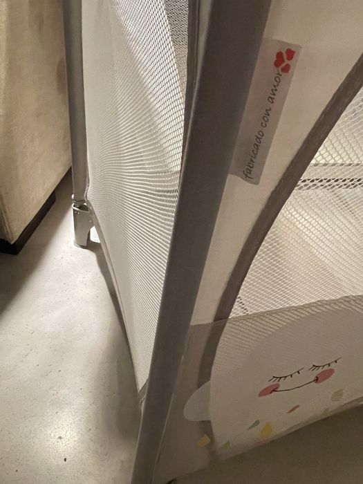 Cama de viagem Asalvo COM colchão EXTRA e lençóis
