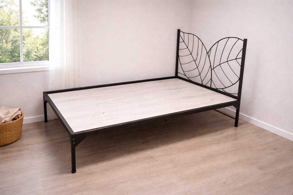 ŁÓŻKO metalowe 120x200 KOMPLET