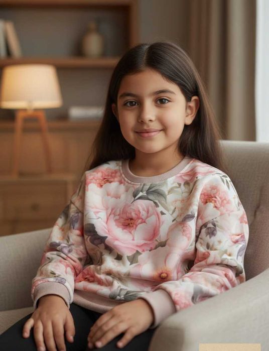 Тепла кофта трьохнитка з начосом 2-8 років