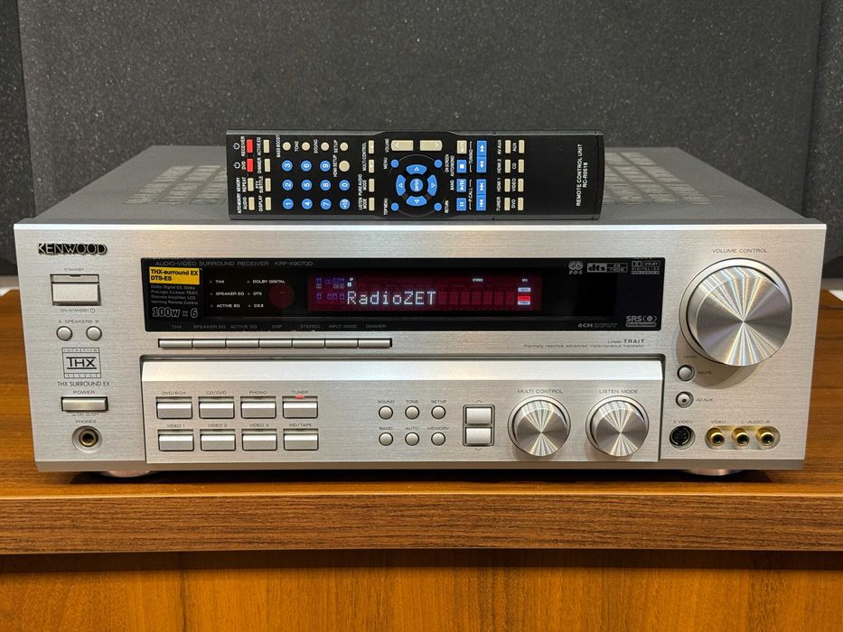 Amplituner 6.1 - KENWOOD KRF-X9070D +Pilot - THX Phono Optyk 100%OK