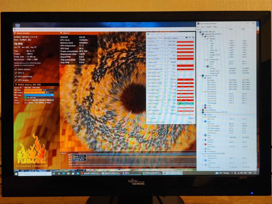 ПК для праці та ігор Intel i7 3770K / 32GB RAM / SSD 250GB / PS 750W