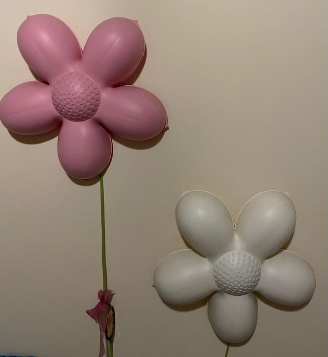 Candeeiros flor ikea