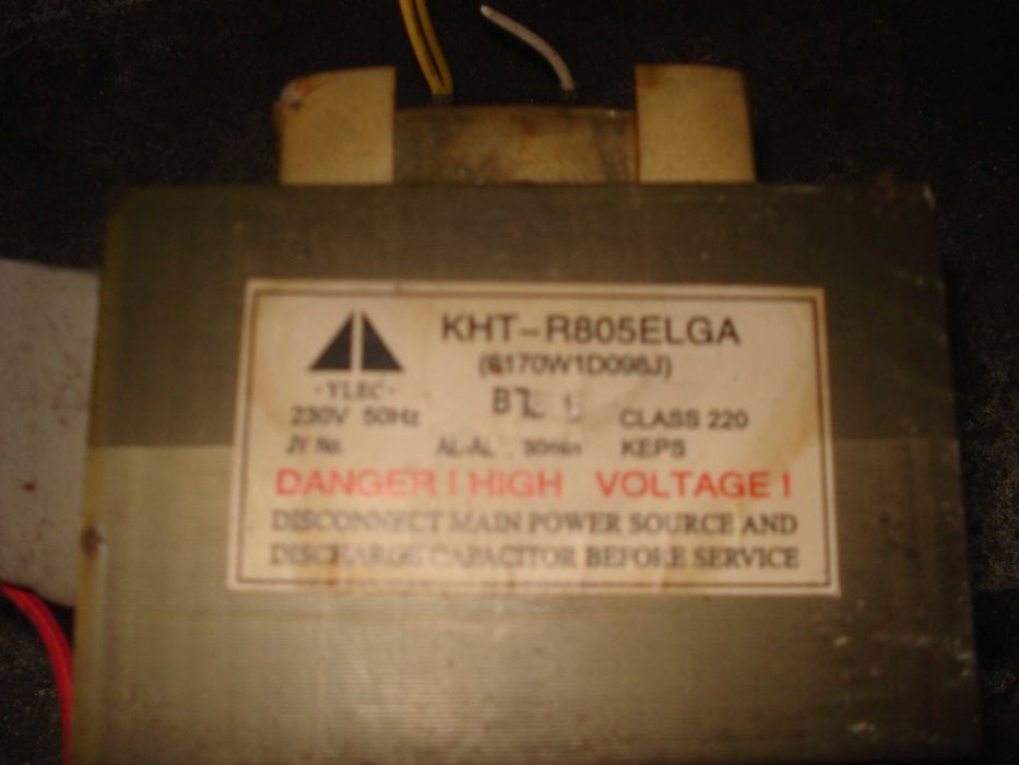 transformator mikrofalówki na zgrzewarkę