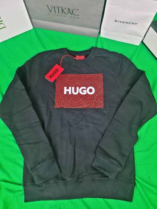 Sklepowa Bluza meska Ultra Premium Hugo Boss logowane  OUTLET