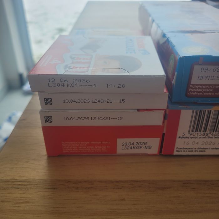 Słodycze Kinder Wedel