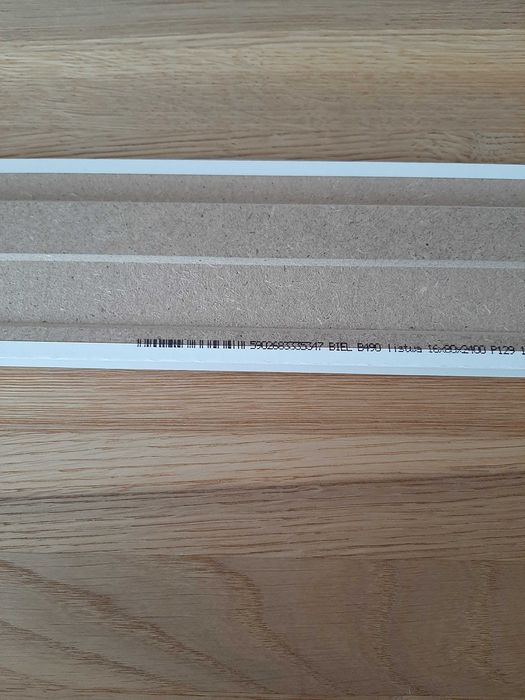 Listwa MDF Invado P 129 Biała 2.4m Nowa
