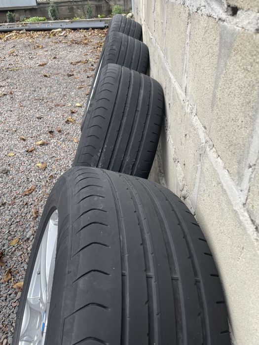 Диски +шини R18 5/120 ET46 8J стояли нс Х5 E70