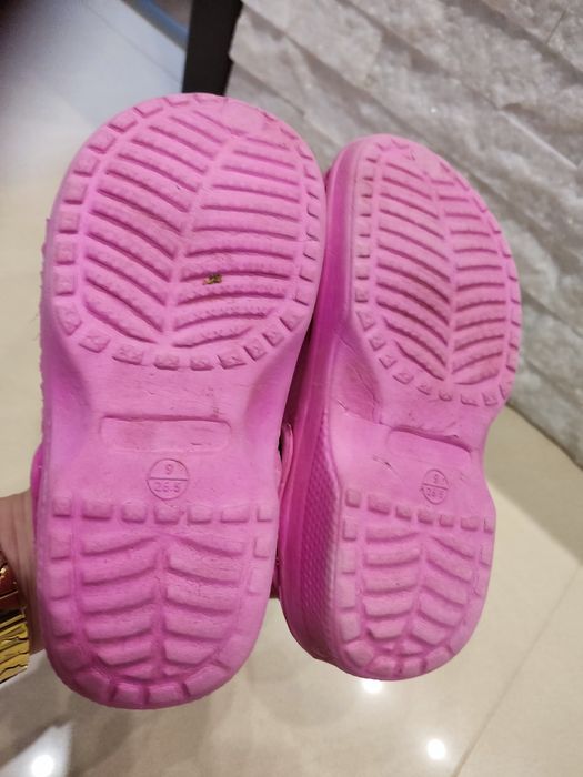 Różowe Crocsy klapki buty sandały do wody r.26