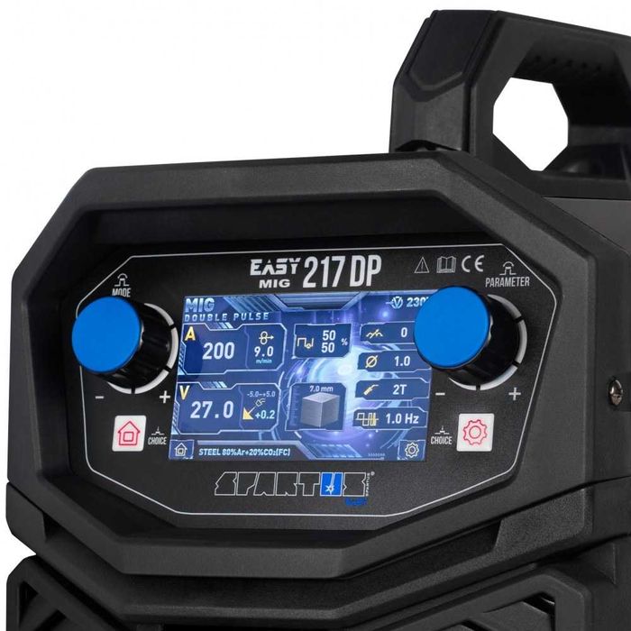Spartus Easymig 217 Dual Pulse ACDC    Faktura VAT 23%