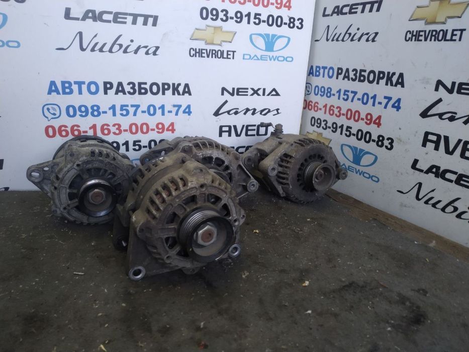 Генератор оригинал авео лачетти шевролет