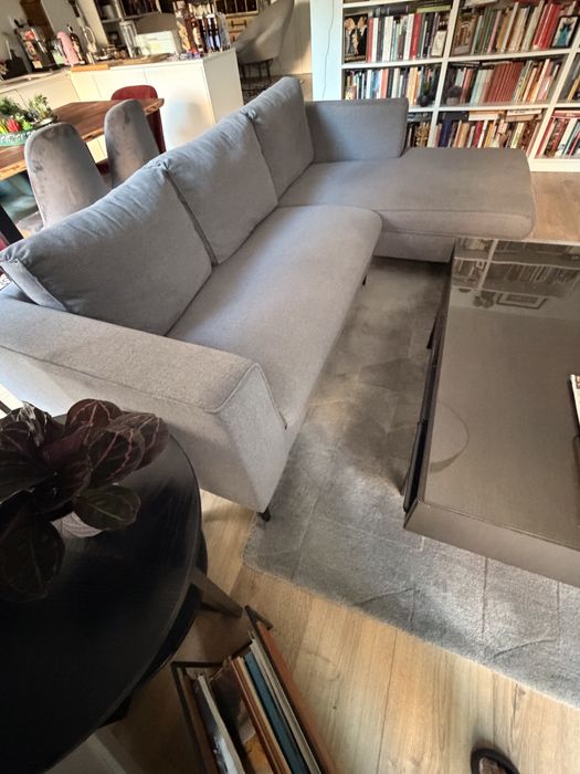 Sofá Chaise Longue Cinzento 238 cm | 2 Módulos | 300€