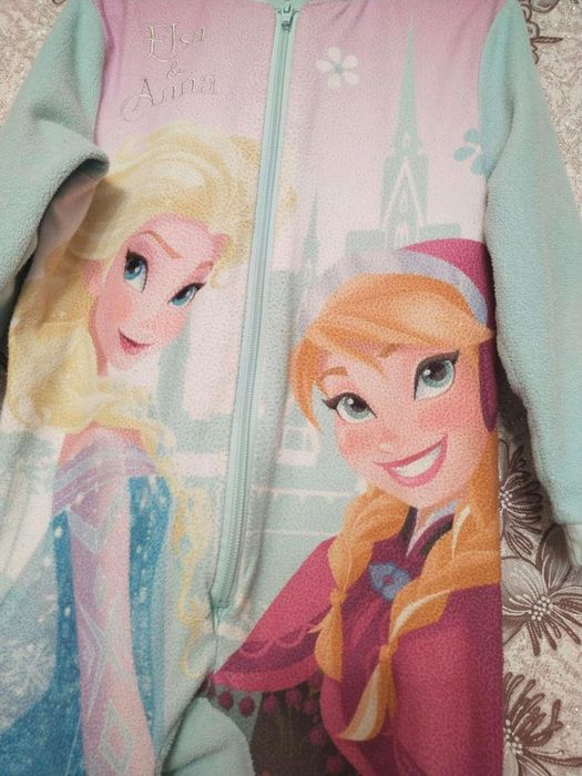 Флісовий ромпер для дівчинки