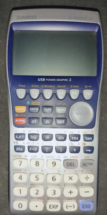 Casio fx-9860GII SD Calculadora Gráfica | Excelente Estado | Completa