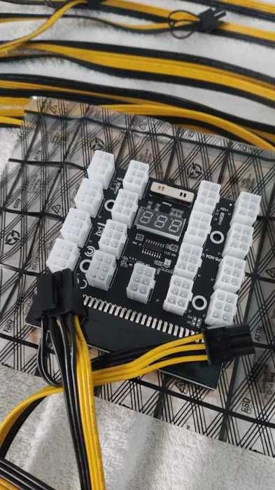 Material variado Mining - Adaptadores, Splitters, Risers, Fontes HP