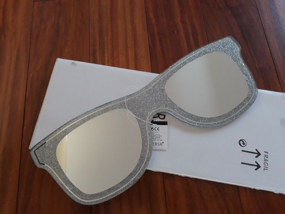 Óculos grandes decorativos