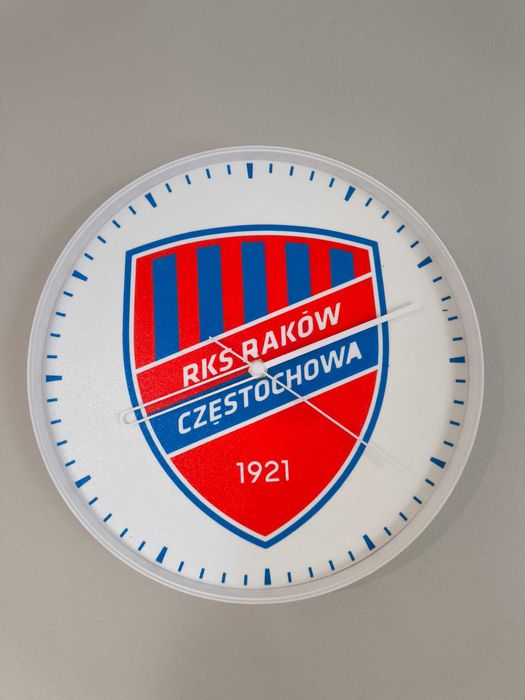 ZEGAR ŚCIENNY Raków Częstochowa prezent gadżet