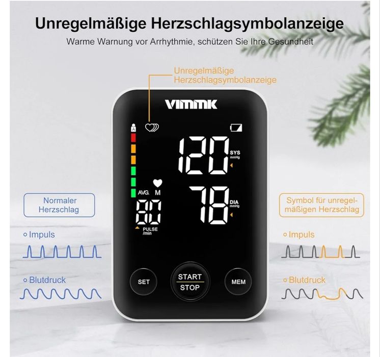 Ciśnieniomierz Elektryczny VIMMK C04 Naramienny