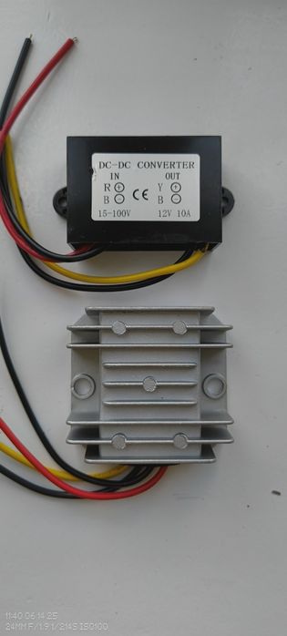 dc 12v 10a 100w конвертер 15-100v понижайка преобразователь арктик фар