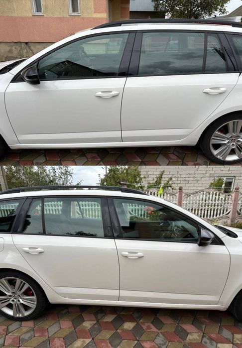 Двері Дверка Skoda Octavia A7 Білий колір LF9E-9P9P Рідна фарба IDEAL