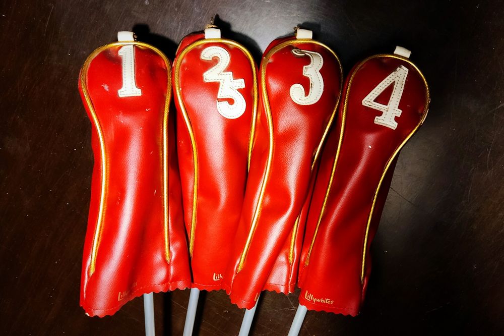 Tacos de Golfe Vintage | Marca "Spalding" | Modelo: "Executive"