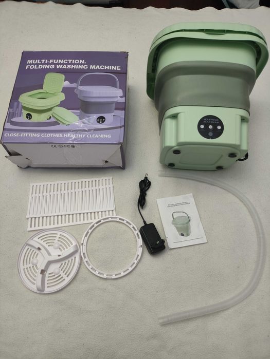 Máquina de lavar portátil com centrifugador ( 2 em 1)- Nova