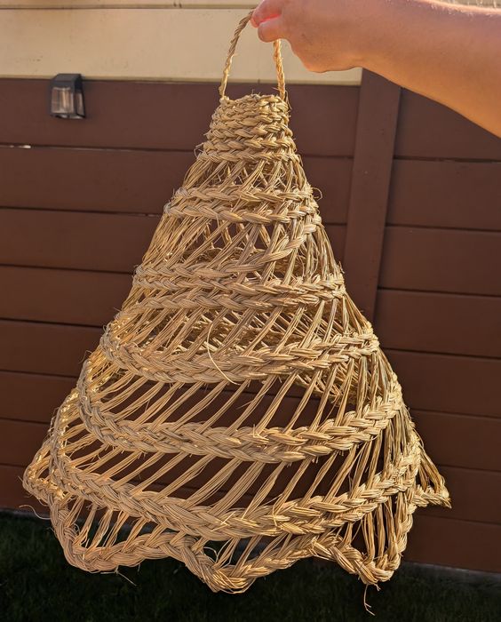 Klosze Boho naturalne z Tunezji 2 szt