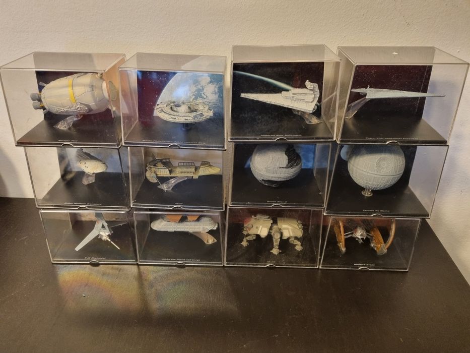 Coleção Star Wars Naves e Veículos + Extras