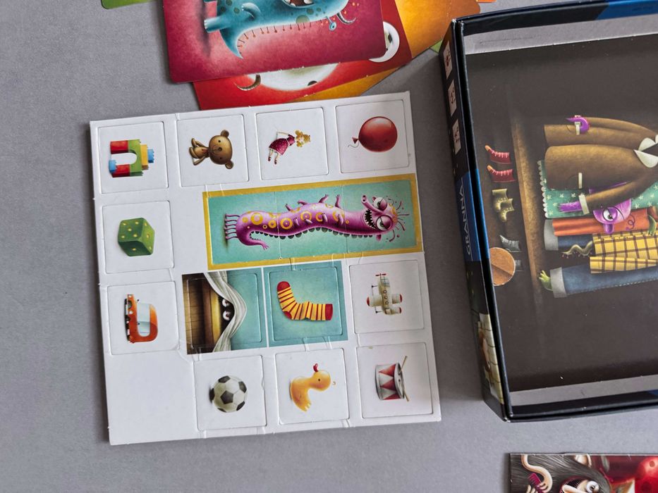 Gra Potwory do szafy GRANNA 00177