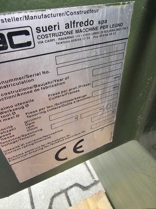 Wyrówniarka SAC FS 530 4noże