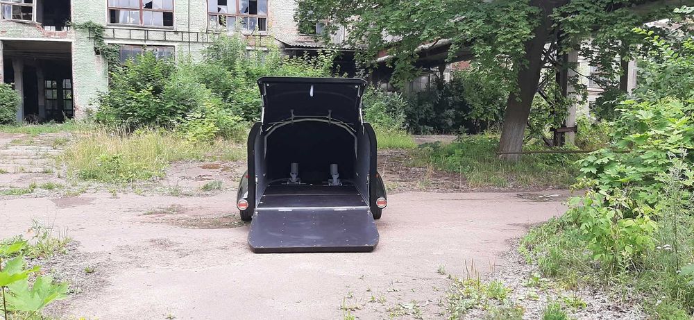 Причіп/причеп для мотоцикла BIG AERO LORGANO- Pragmatec 1800 кг