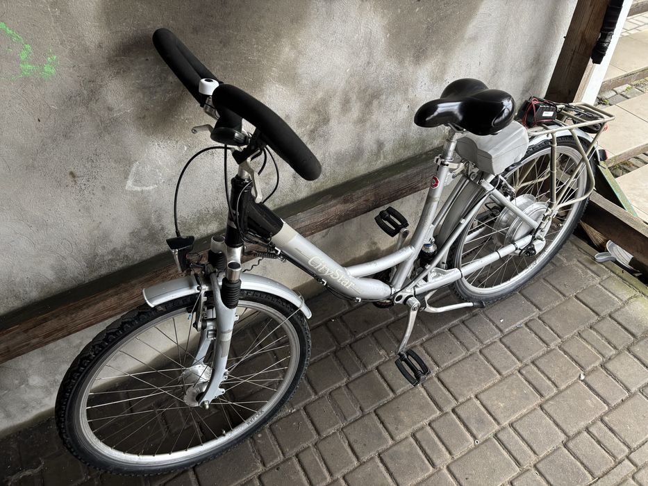 Електро велосипед Электро велосипед CITY STAR Двухподвес Комплект!!!