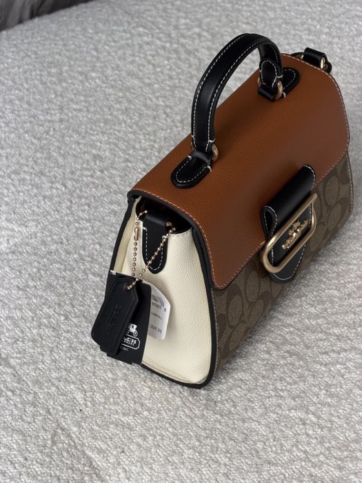 Сумка Coach Morgan Top Handle Satchel   (Premium)