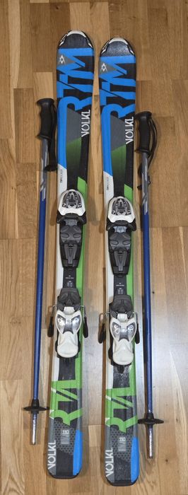 Narty Völkl 100cm kije gratis