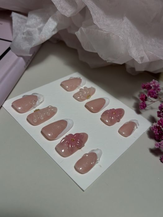 Press on nails.