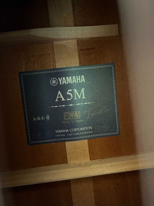 Yamaha A5M ARE - Acoustic Guitar