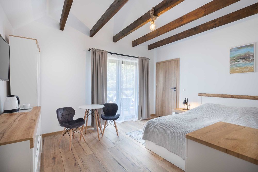 Nowoczesne pokoje blisko morza Łeba. Czynne cały rok.