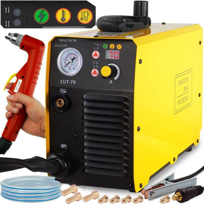 Przecinarka plazmowa 22mm plazma 400V cięcie plazmowe palnik sekator