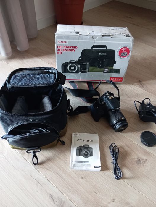 Aparat Canon EOS 1200D jak nowy