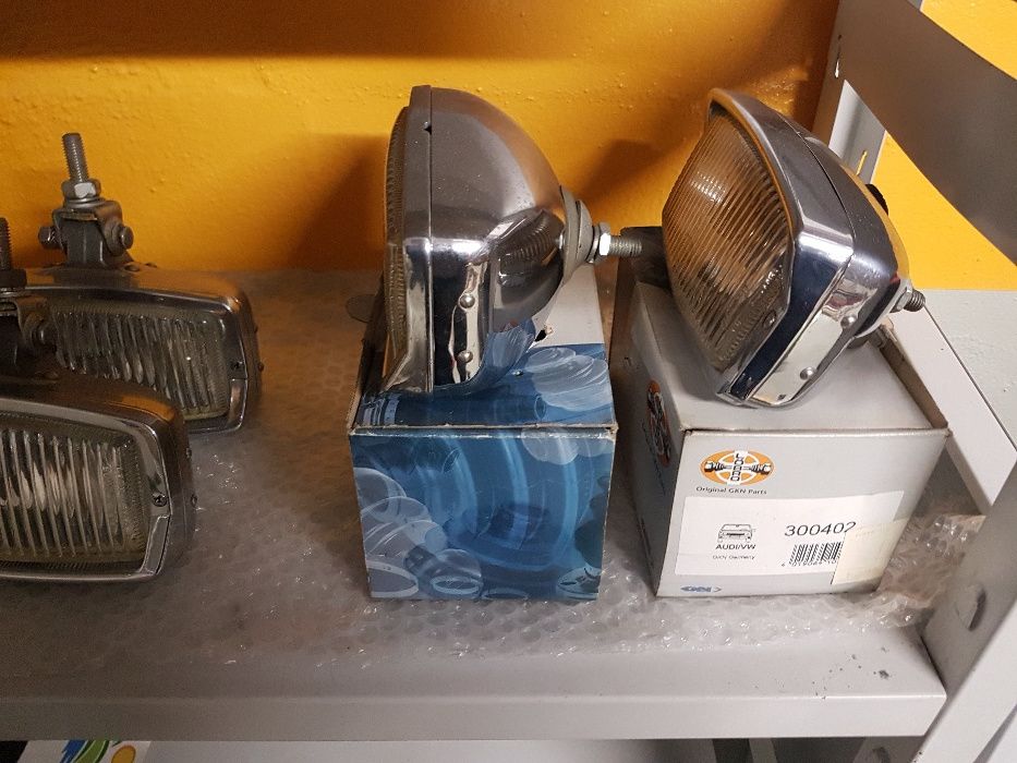 Faróis Nevoeiro Hella 139 - Porsche Mercedes SL Clássico