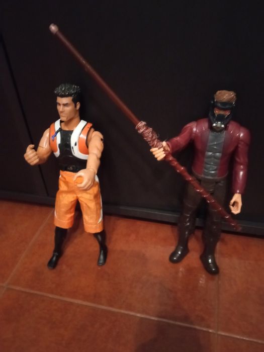 Figuras Ação Star Lord e Aquabike
