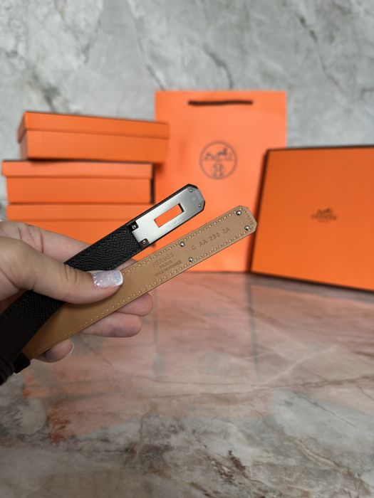 Ремінь Hermes Kelly Belt epsom, пояс ермес келлі, ремень эрмес келли