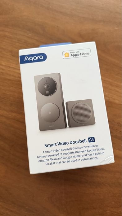 Campainha Aqara G4 - Apple Home