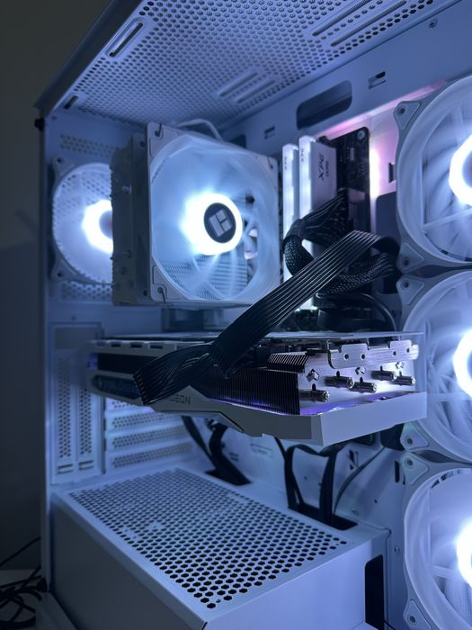 Komputer gamingowy Ryzen 7500F RX 9060XT 16GB  FV23% Gwarancja 24M