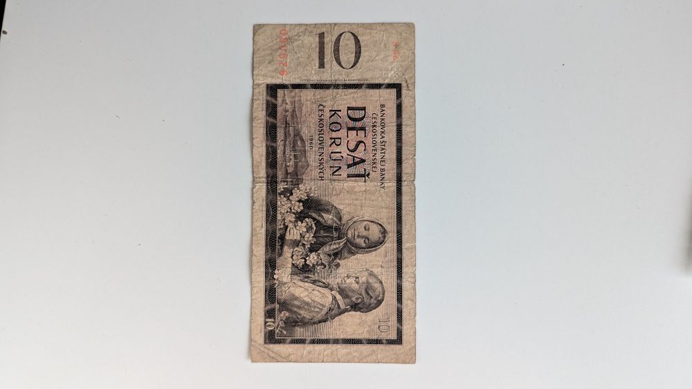 10 koron czechosłowackich dla kolekcjonerów