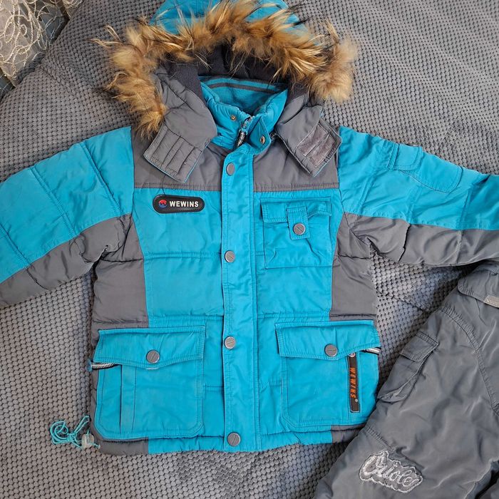 Зимовий теплий комбінезон Wewins 3-5 років