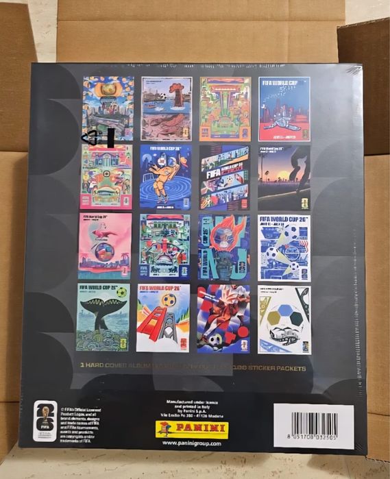 Panini FIFA World Cup 2026 Treasure Box – United Edition (Limitada)